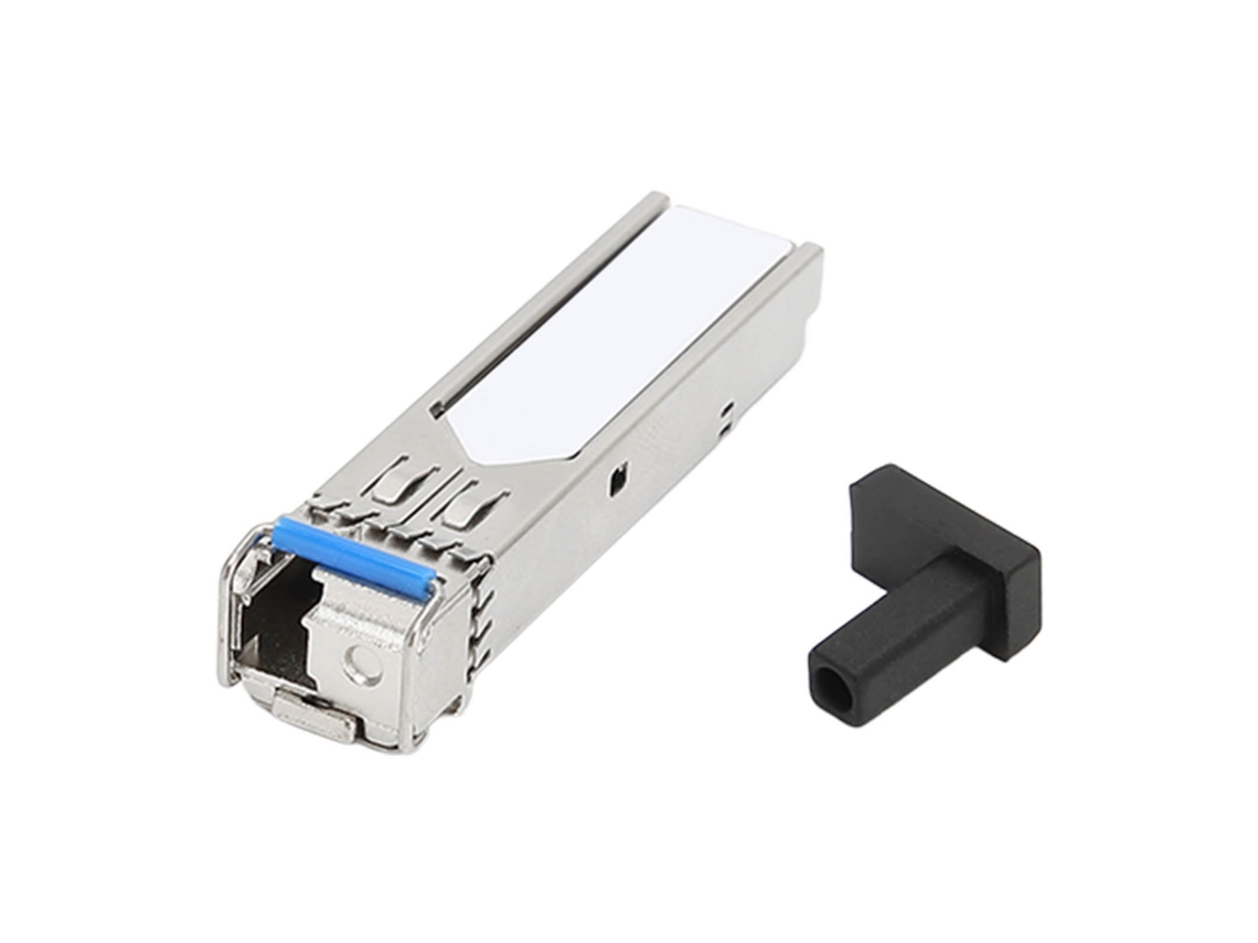 Transceptor Óptico Sfp 1.25g Tx1310/rx1550nm Fibra Singla Modo Single 10km Com Função Ddm
