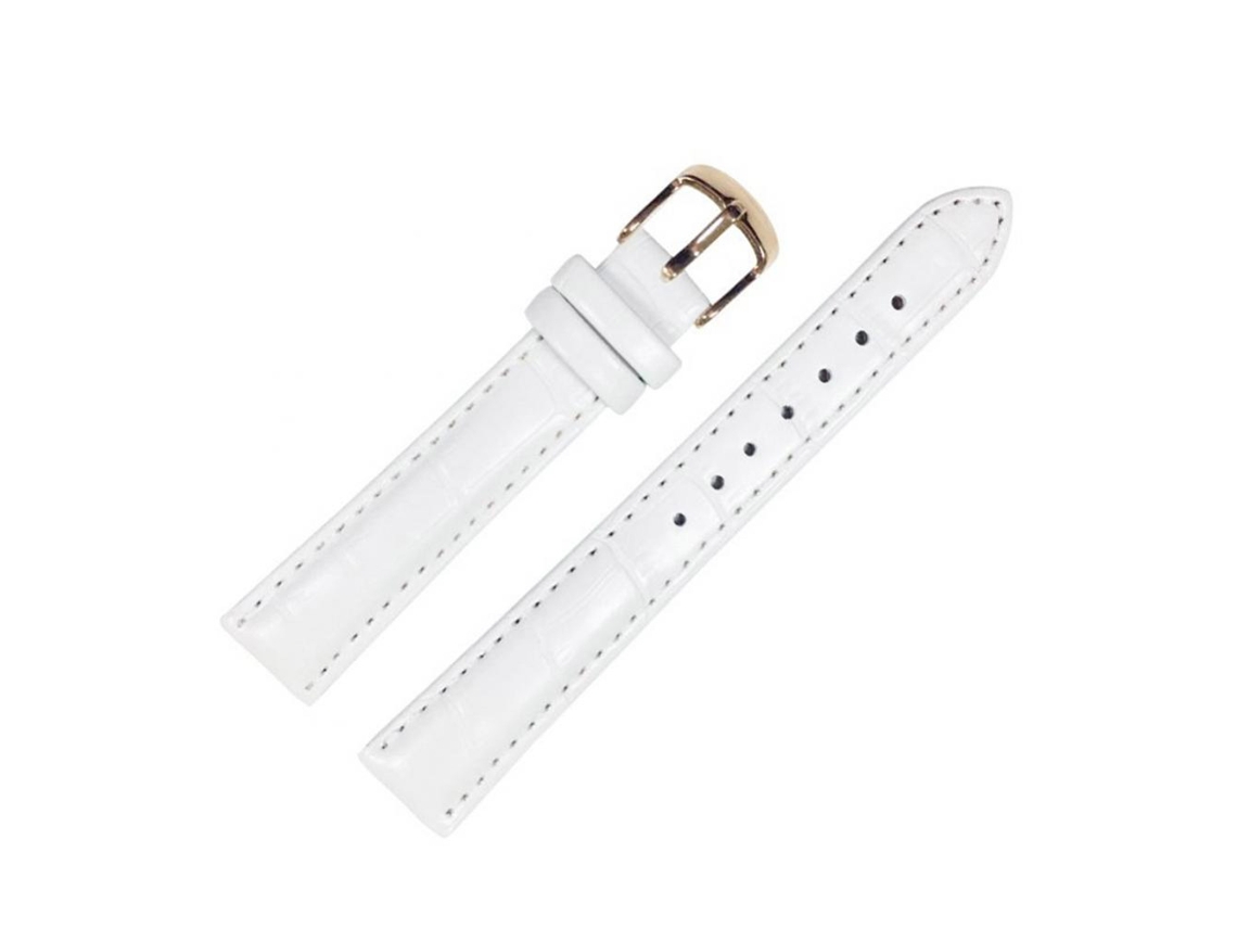 Reloj De Pulsera Analógico Para Parejas Con Correa De Piel Sintética Rosa Claro.