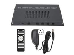 Controlador de pared de video 2x2 1080p 60 Hz con rotación de 180 grados
