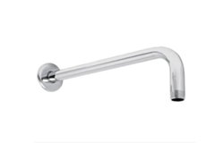 Brazo de ducha de acero inoxidable cromado de 50 m y 20 mm redondo resistente al óxido