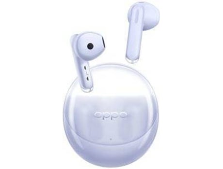Auriculares Bluetooth True Wireless OPPO Enco Air3 Pro (In Ear - Micrófono - Noise Cancelling - Morado)