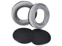 Almohadillas para auriculares Beyerdynamic DT990, espuma suave, color gris.