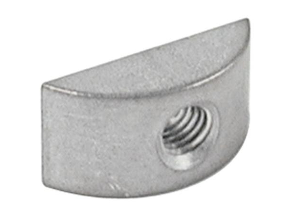 Media luna zamak 32mm. m-8 sin baño