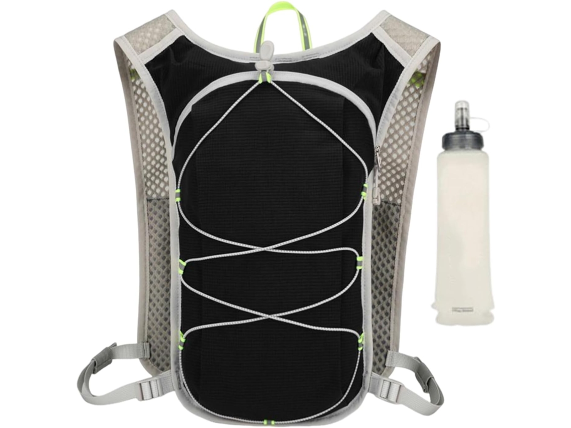 Mochila de hidratación para senderismo, mochila de agua con depósito de 500 ml, correas ajustables Gokoco