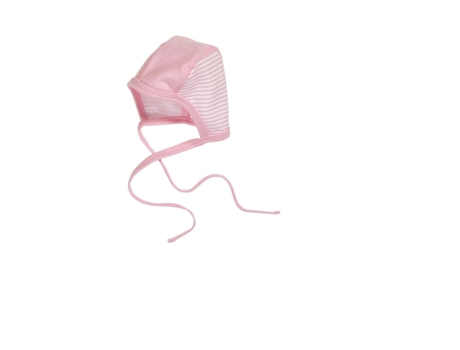 Gorro de Bebé PLAYSHOES Gorrito A Rayas Rosa (1/2 meses)