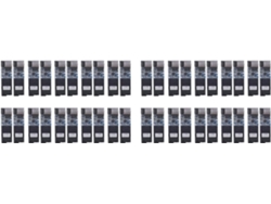 Mini Convertidor De Medios De Fibra Óptica De 20 Pares, 10/100 Mbps, Monomodo