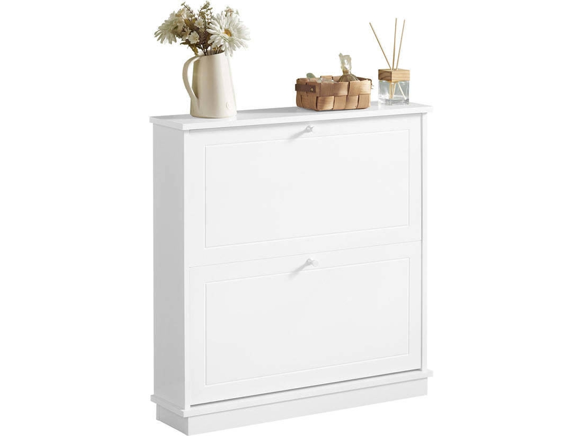 Zapatero  SOBUY (Blanco - 76x18x78 cm)
