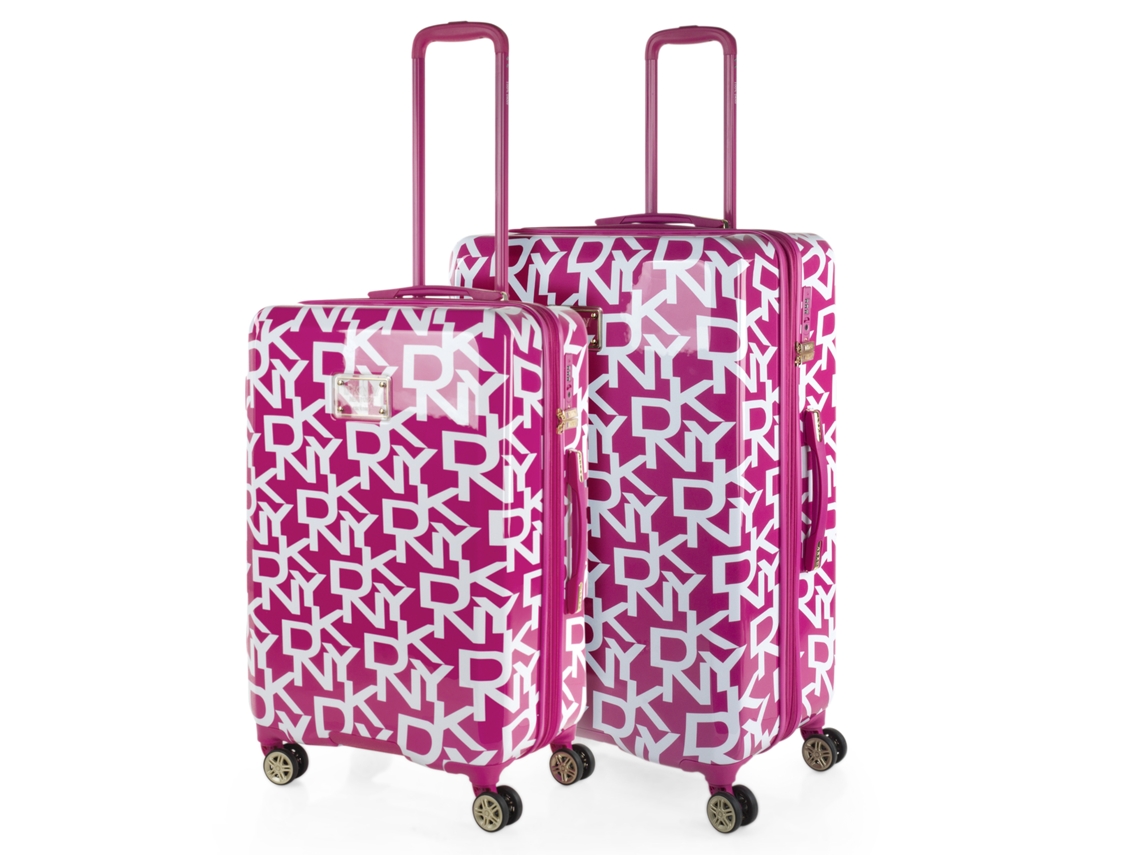 Juego De Maletas Pc DKNY DKNY-626 Signature Hardside magenta (51X76x30 Cm - 100L)