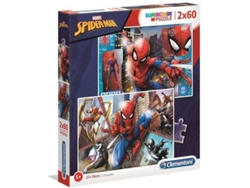 Conjunto de 2 Puzzles CLEMENTONI Spiderman (60 Piezas)