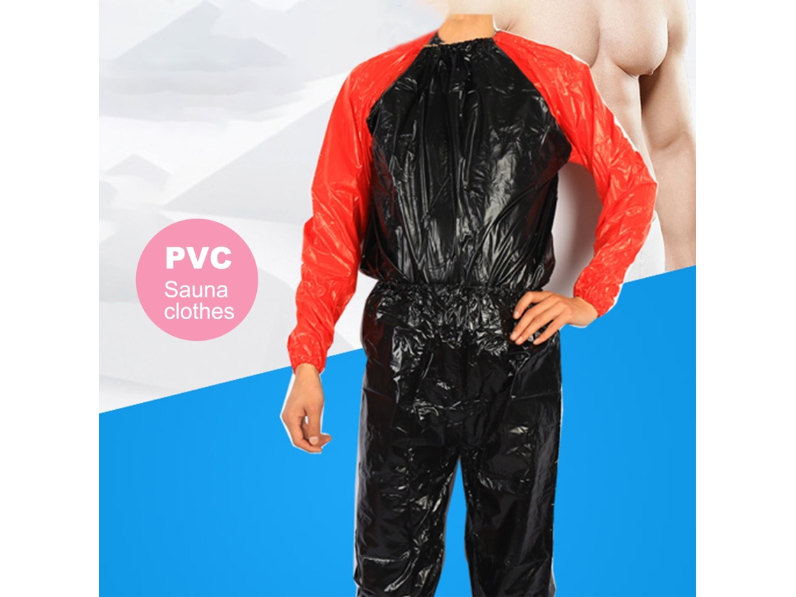 Traje De Sauna Impermeable De Pvc
