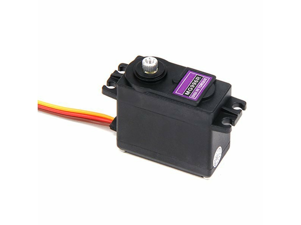 4 Piezas mg996r Servo Digital De Alto Torque Con Engranajes Metálicos De 55 G Para Avión Rc