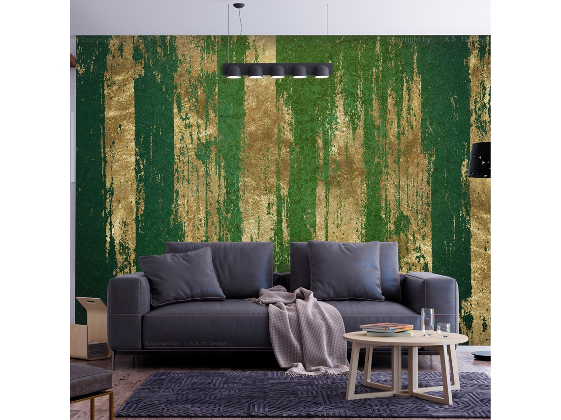 Papel de Pared ARTGEIST Golden-Green Expression (294x210)
