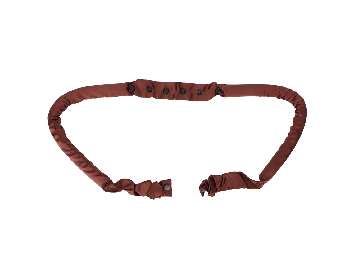 Rodillo De Rizado Sin Calor De Eva Y Algodón Suave Para Dormir Diy Rizos Accesorio De Peinado Marrón