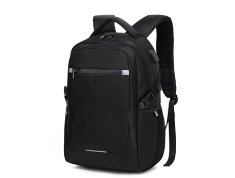 Mochila para Hombre Mochila De Viaje Mochila para Computadora Mochila Escolar De Alta Capacidad para Estudiantes-Negro