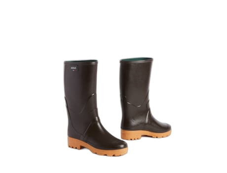 Botas de Hombre AIGLE Lluvia Chambord Marrón (44)