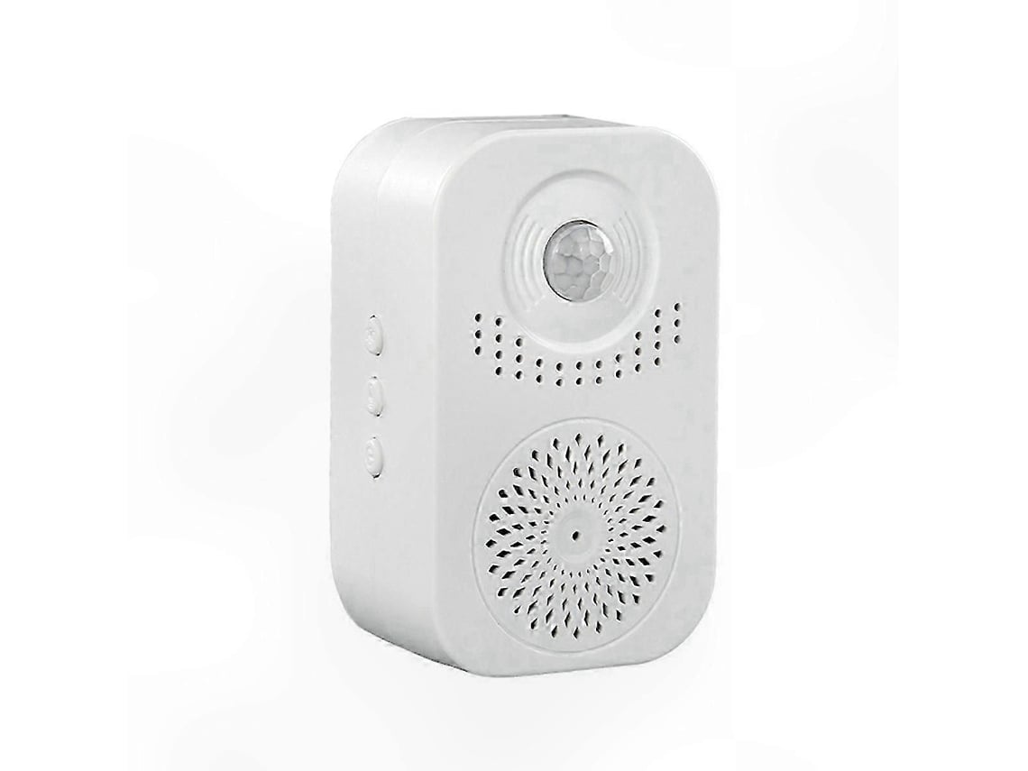 Campainha Inteligente Com Sensor De Movimento E Alerta De Voz Para Notificações De Entrada Em Residências E Empresas.