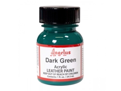 Pintura Cuero Y Polipiel Angelus 29,5 Ml (Verde Oscuro / Dark Green 171)
