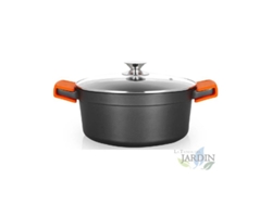 Cacerola Honda De Aluminio Fundido ORBEGOZO Full Induction Ø 28Cm.