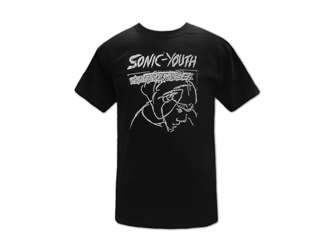 Sonic Youth Black Confusion T-shirt Rockinstone Unisex Adults Best Sellers Size:xxl