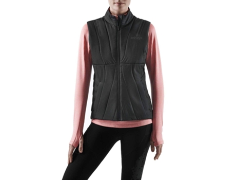 Chaleco para Mujer de Running CEP COMPRESSION (XL - Negro)