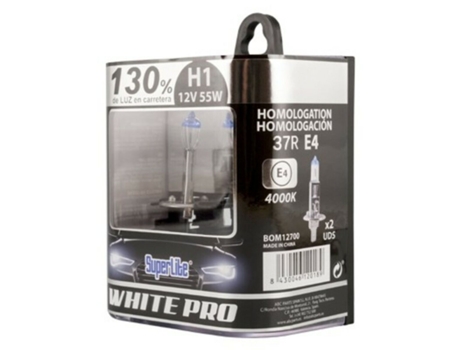 Bombilla para Automóvil Superlite BOM12700 H1 12V 55W 4000K