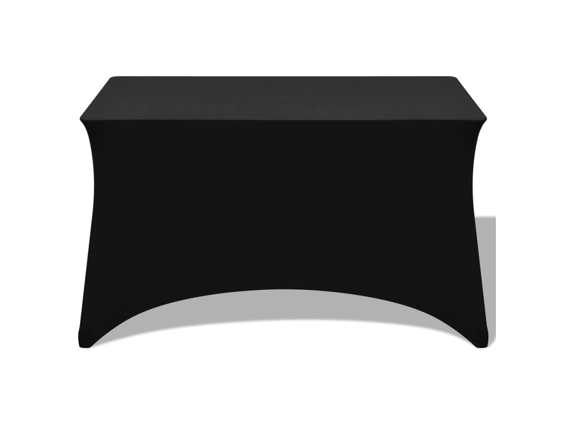 Maison Exclusive - Mantel extensible (2 piezas, 183 x 76 x 74 cm), color negro