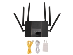 Roteador Sem Fio 4g Lte Cpe Com Slot De Cartão Sim 300mbps 6 Antenas Versão Europa Ásia