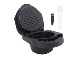 Adaptador De Cápsulas De Pp Sus Reutilizable Para Accesorio Convertidor De Cafetera Recargable