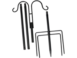 Gancho metálico para luces de jardín, ideal para macetas y decoración de césped. Gokoco