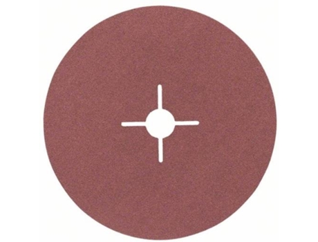 Disco de Lija BOSCH en Fibra R444 - Expert para Metal D= 180 mm; G= 120