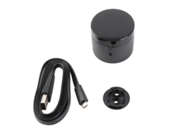 Controle Remoto Universal Ir Rm4 Mini Para Tv Ar Condicionado Automação Residencial Com Controle De Voz Preto