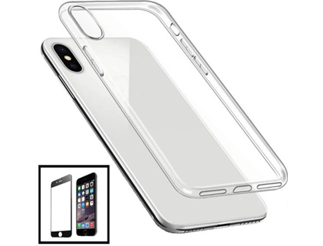 Kit Carcasa + Protector de Pantalla Apple iPhone 8 PHONECARE Transparente