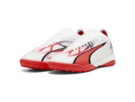 Botas de fútbol Unisex para Fútbol PUMA Ultra Match Tt Blanco (44)