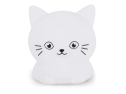 Luces Gatos Infantil Yizhood 9 Colores Lámpara Cabecera Blanca