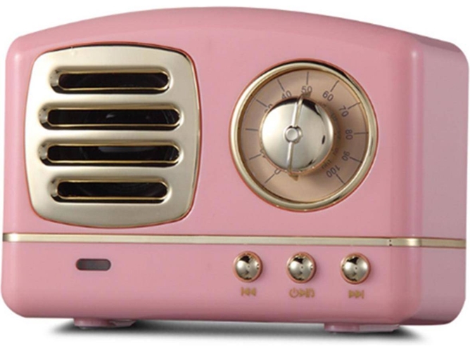 Altavoz Bluetooth WJS CT1144 Rosa