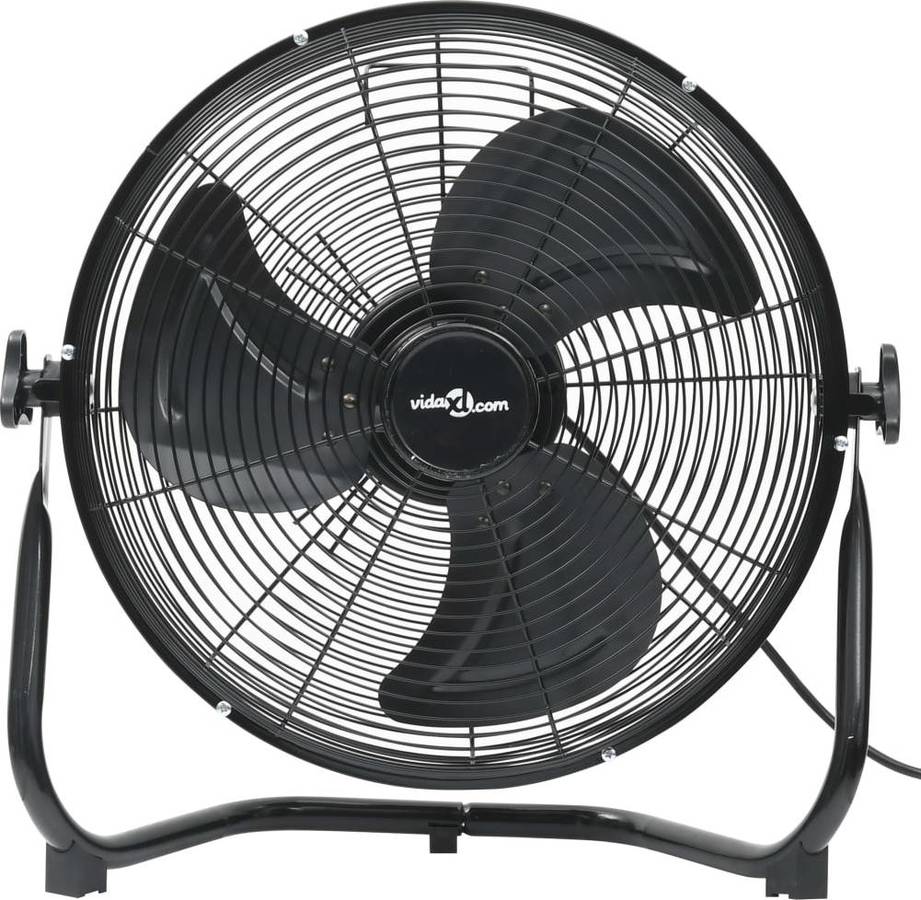 Ventilador De Suelo 3 velocidades vidaxl negro 45 cm 60 60w