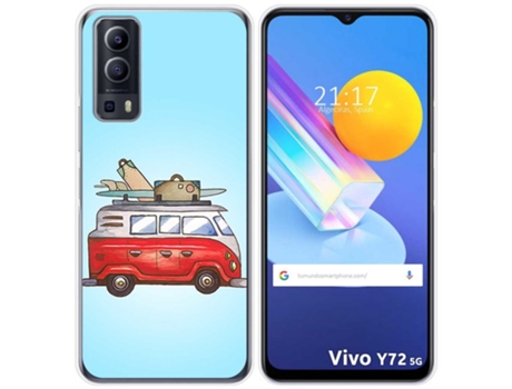Carcasa Vivo Y52 5G TUMUNDOSMARTPHONE Dibujos Multicolor