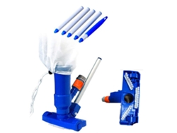 Kit Limpiafondos con Cabezal de Succión para Limpieza y Cepillado