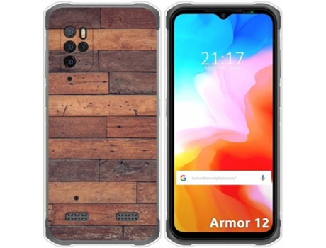 Carcasa Ulefone Armor 12 5G TUMUNDOSMARTPHONE Dibujos Madera 03 Multicolor