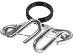 Ganchos De Seguridad Para Cables De Remolque De Embarcaciones, Cuerda De Acero En Espiral, Fácil De Conectar.