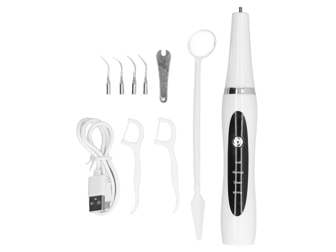 Limpieza dental ultrasónica, eliminador eléctrico de cálculo, placa y manchas de sarro, blanqueamiento.