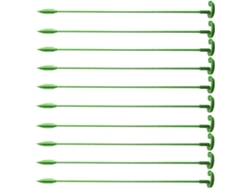 Juego De 10 Estacas Verticales Para Plantas Trepadoras - Uso Interior Y Exterior