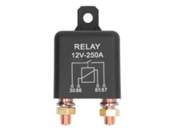 Relé de Arranque Veloriskku, 4 pinos, aço inox, latão, 250a, 12v