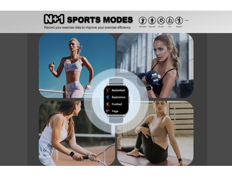 CHRONUS P95 Smartwatch para Mujer 2.1 Tft 24 Modos Deportivos Rosa
