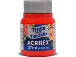 Tinta de Tela Mate Acrilex Coral (04140/586 37ml)