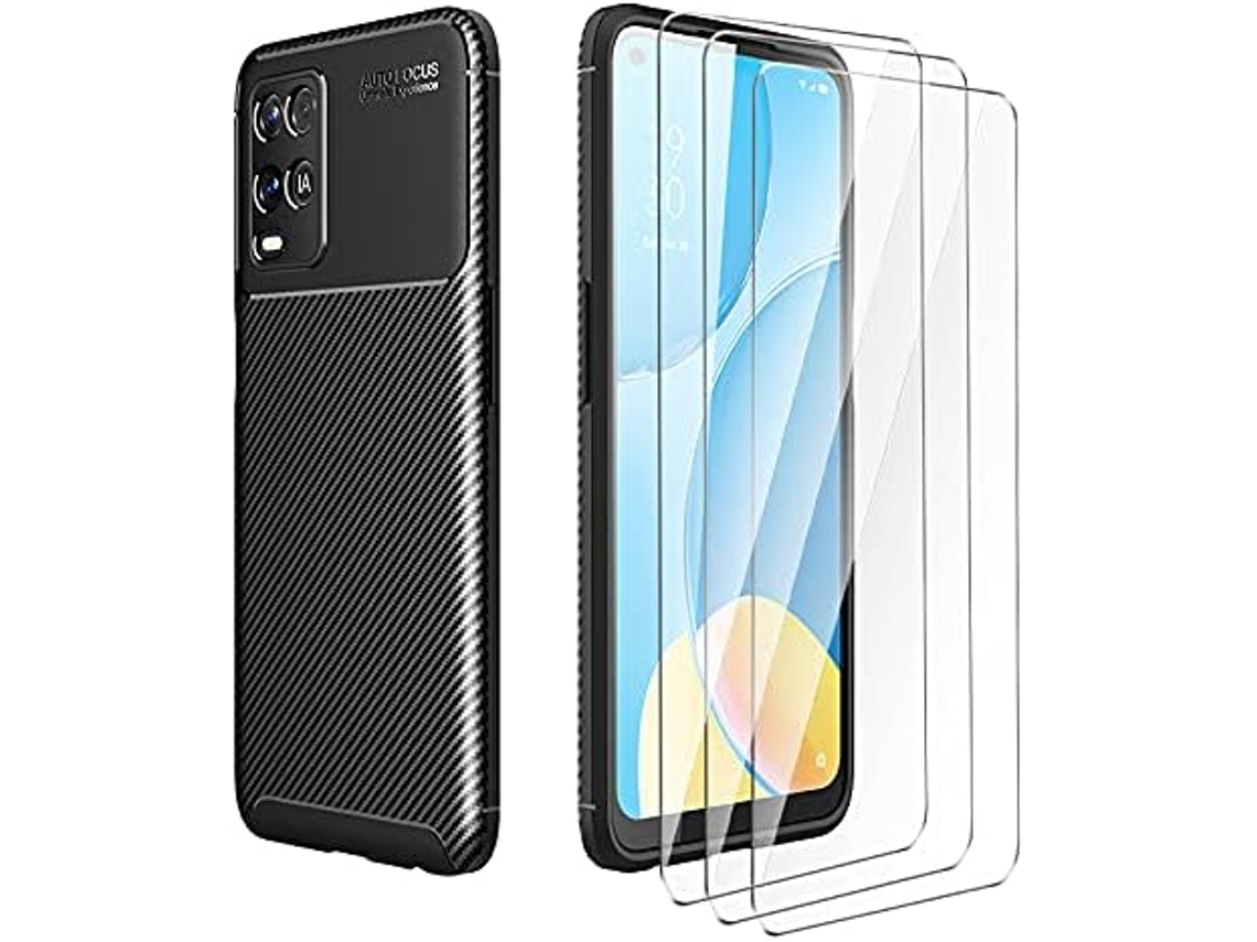Conjunto de Protectores de Pantalla Protetora Fibra para Oppo A54 5G HONGWE. (3un)