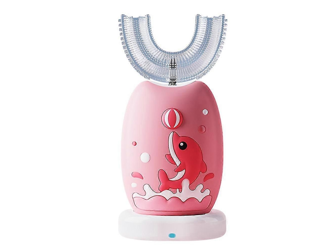Escova De Dentes Elétrica Infantil À Prova D'água Em Formato De U, Totalmente Automática.