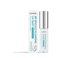 Aceite labial hidratante transparente para el cuidado diario.