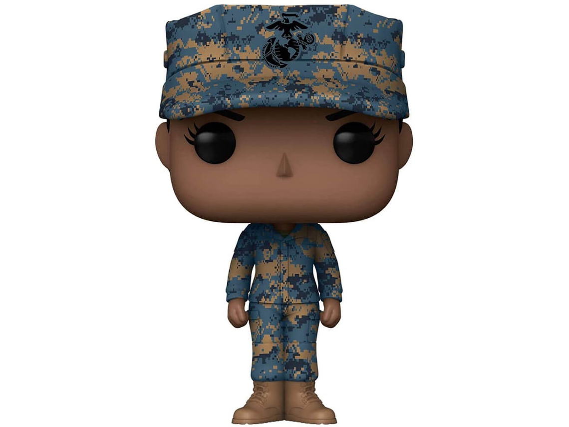 Figura Funko US MILITARY Marines Mujer Pop! Vinilo afroamericano