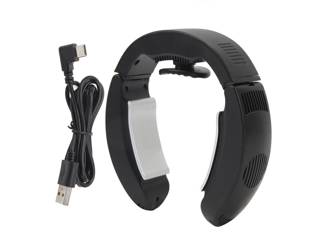 Aire acondicionado portátil para el cuello, semiconductor, recargable por USB.